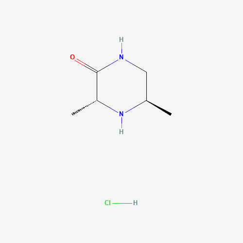 (3R,5R)-3,5-Dimethylpiperazin-2-one hydrochloride