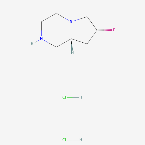 (7S,8aR)-7-Fluorooctahydropyrrolo[1,2-a]pyrazine dihydrochloride