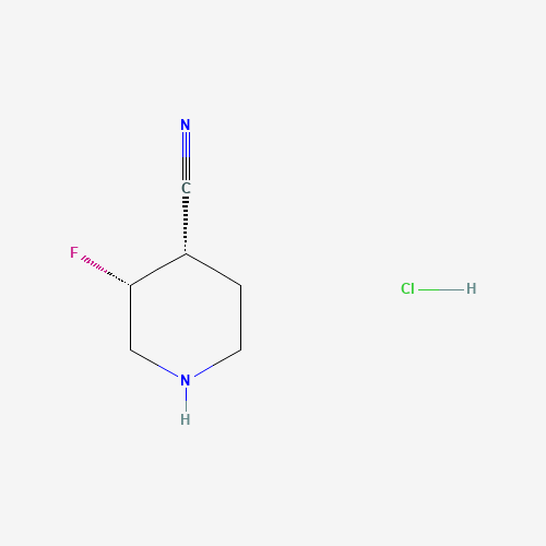 (3R,4S)-3-Fluoropiperidine-4-carbonitrile hydrochloride