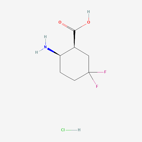 (1S,2R)-2-Amino-5,5-difluorocyclohexane-1-carboxylic acid hydrochloride