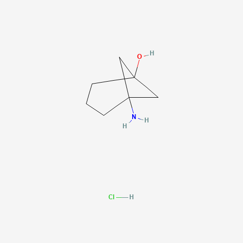 5-Aminobicyclo[3.1.1]heptan-1-ol hydrochloride