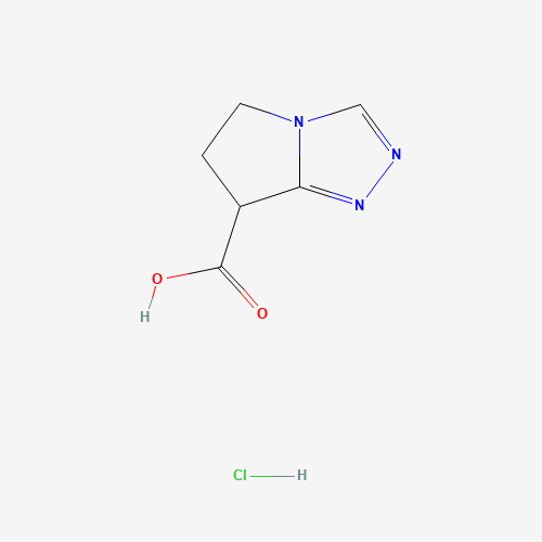 6,7-Dihydro-5H-pyrrolo[2,1-c][1,2,4]triazole-7-carboxylic acid hydrochloride