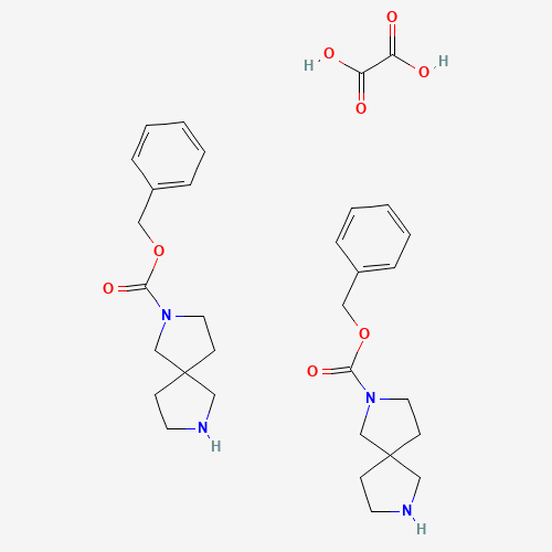 Benzyl 2,7-diazaspiro[4.4]nonane-2-carboxylate hemioxalate