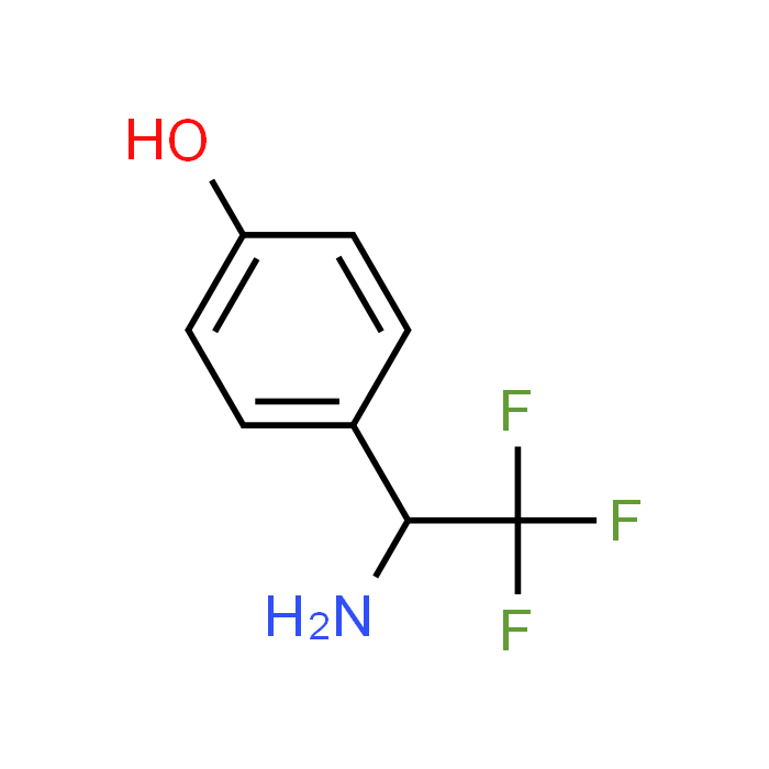 4-(1-Amino-2,2,2-trifluoroethyl)phenol
