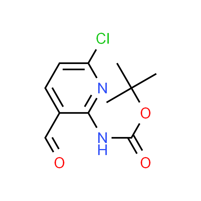 tert-Butyl 6-chloro-3-formylpyridin-2-ylcarbamate