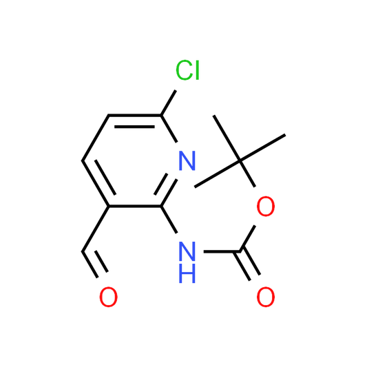 tert-Butyl 6-chloro-3-formylpyridin-2-ylcarbamate