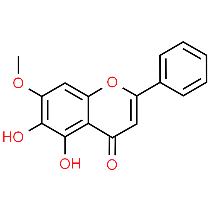 5,6-Dihydroxy-7-methoxy-2-phenyl-4H-chromen-4-one