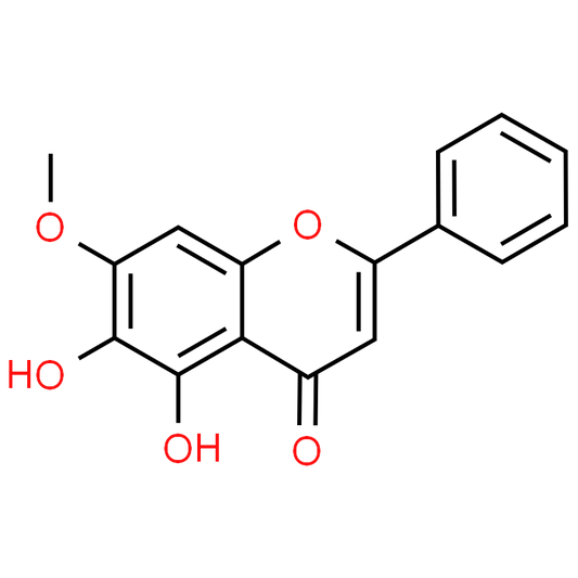 5,6-Dihydroxy-7-methoxy-2-phenyl-4H-chromen-4-one