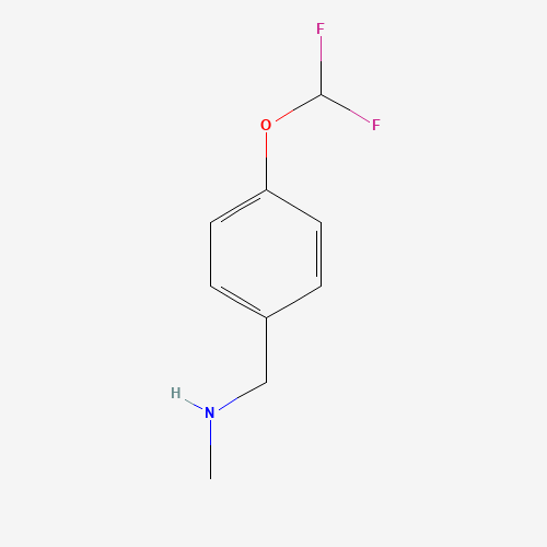 1-(4-(Difluoromethoxy)phenyl)-N-methylmethanamine