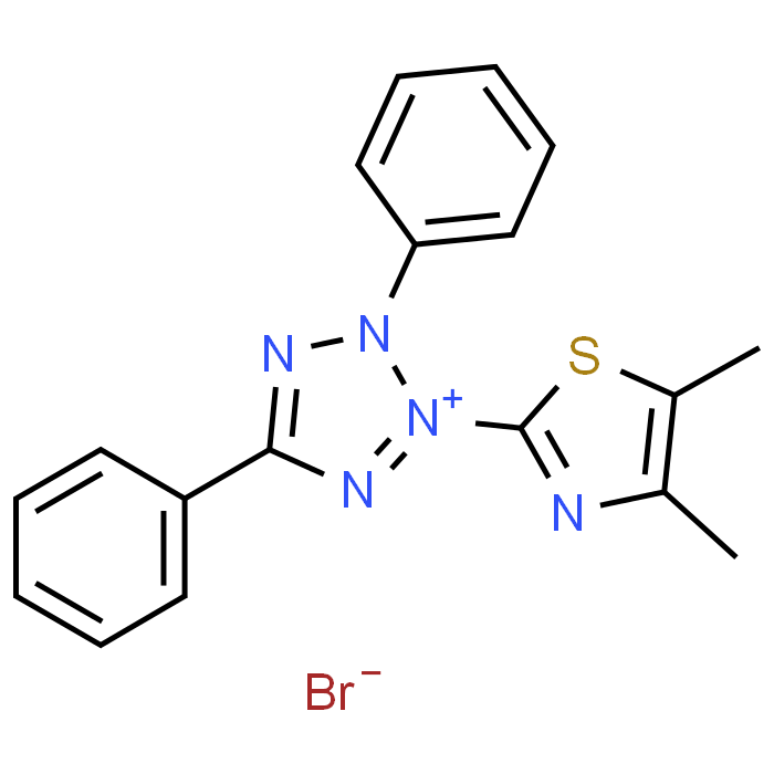 2-(4,5-Dimethylthiazol-2-yl)-3,5-diphenyl-2H-tetrazol-3-ium bromide
