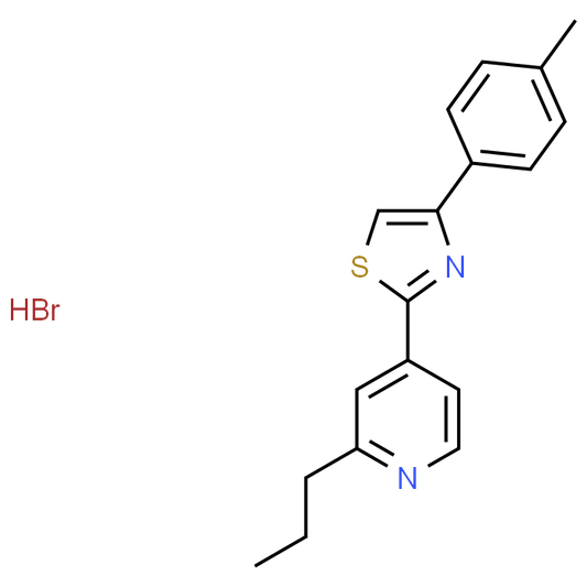 2-(2-Propylpyridin-4-yl)-4-(p-tolyl)thiazole hydrobromide