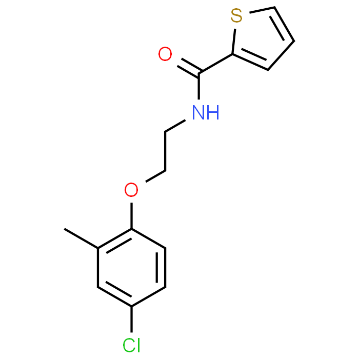 N-(2-(4-Chloro-2-methylphenoxy)ethyl)thiophene-2-carboxamide