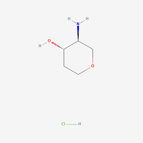 (3S,4S)-3-Aminotetrahydro-2H-pyran-4-ol hydrochloride