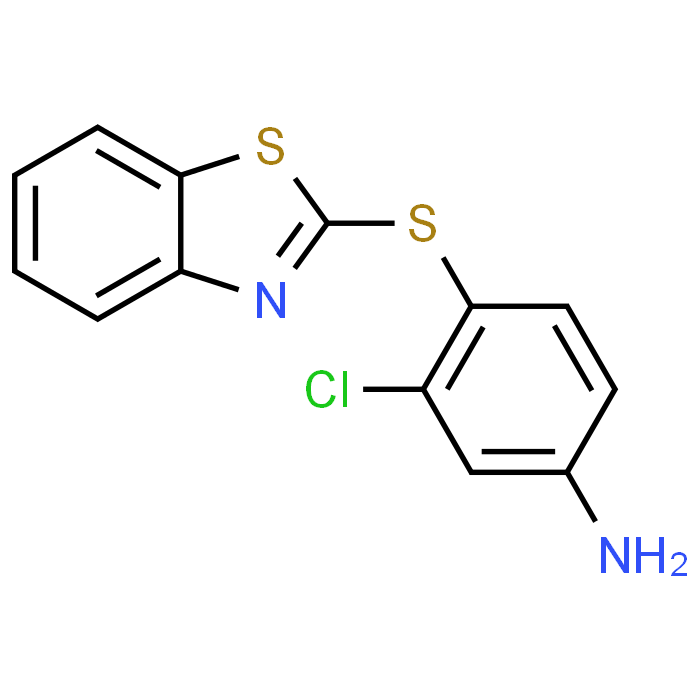 4-(Benzo[d]thiazol-2-ylthio)-3-chloroaniline