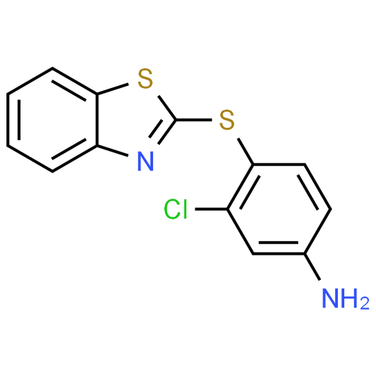4-(Benzo[d]thiazol-2-ylthio)-3-chloroaniline