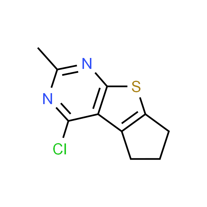 4-Chloro-2-methyl-6,7-dihydro-5H-cyclopenta[4,5]thieno[2,3-d]pyrimidine