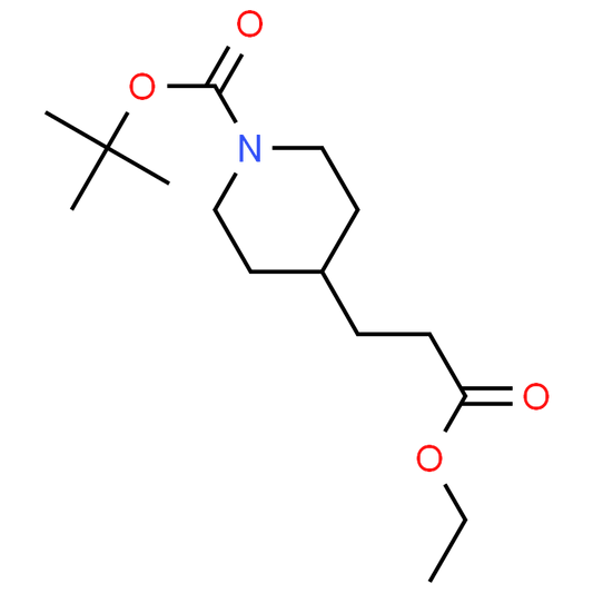 tert-Butyl 4-(3-ethoxy-3-oxopropyl)piperidine-1-carboxylate