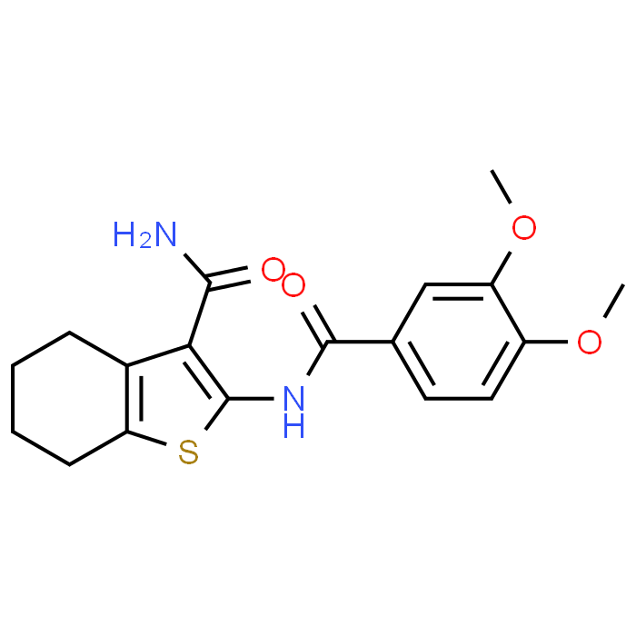 2-(3,4-Dimethoxybenzamido)-4,5,6,7-tetrahydrobenzo[b]thiophene-3-carboxamide