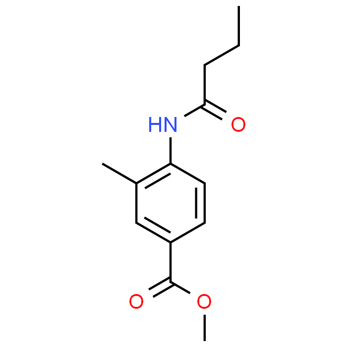 Methyl 4-butyramido-3-methylbenzoate