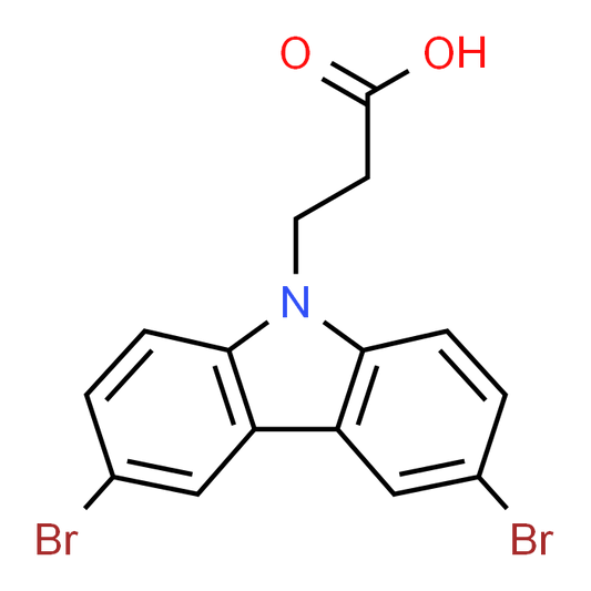 3-(3,6-Dibromo-9h-carbazol-9-yl)propanoicacid