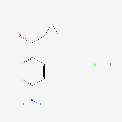(4-Aminophenyl)(cyclopropyl)methanone hydrochloride