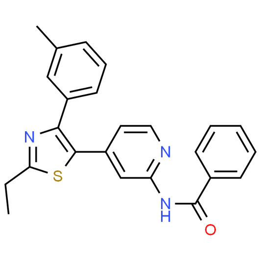 N-(4-(2-Ethyl-4-(m-tolyl)thiazol-5-yl)pyridin-2-yl)benzamide
