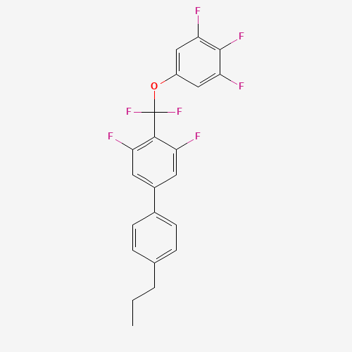 4-(Difluoro(3,4,5-trifluorophenoxy)methyl)-3,5-difluoro-4'-propyl-1,1'-biphenyl