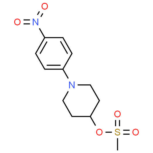 1-(4-Nitrophenyl)piperidin-4-yl methanesulfonate
