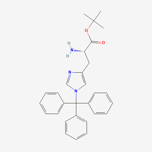 (S)-tert-Butyl 2-amino-3-(1-trityl-1H-imidazol-4-yl)propanoate