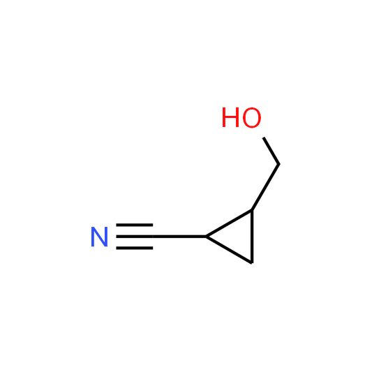 2-(Hydroxymethyl)cyclopropanecarbonitrile