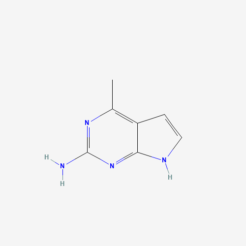 4-Methyl-7H-pyrrolo[2,3-d]pyrimidin-2-amine