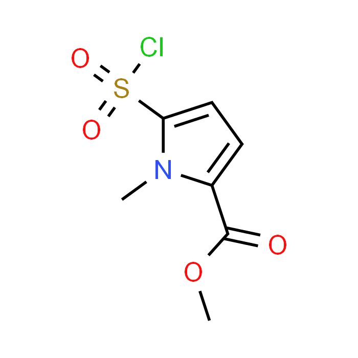 Methyl 5-(chlorosulfonyl)-1-methyl-1H-pyrrole-2-carboxylate