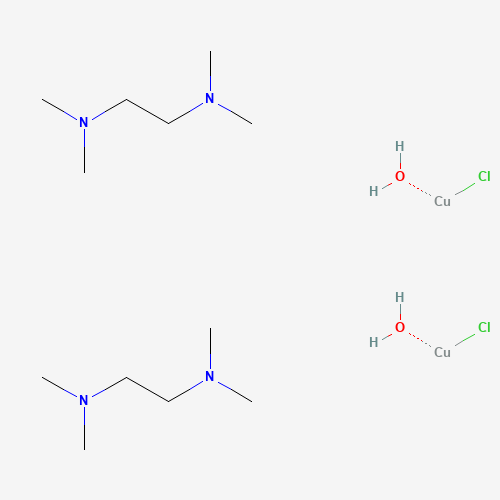 Di-μ-hydroxo-bis[(N,N,N'.N'-tetramethylethylenediamine)copper(II)] chloride