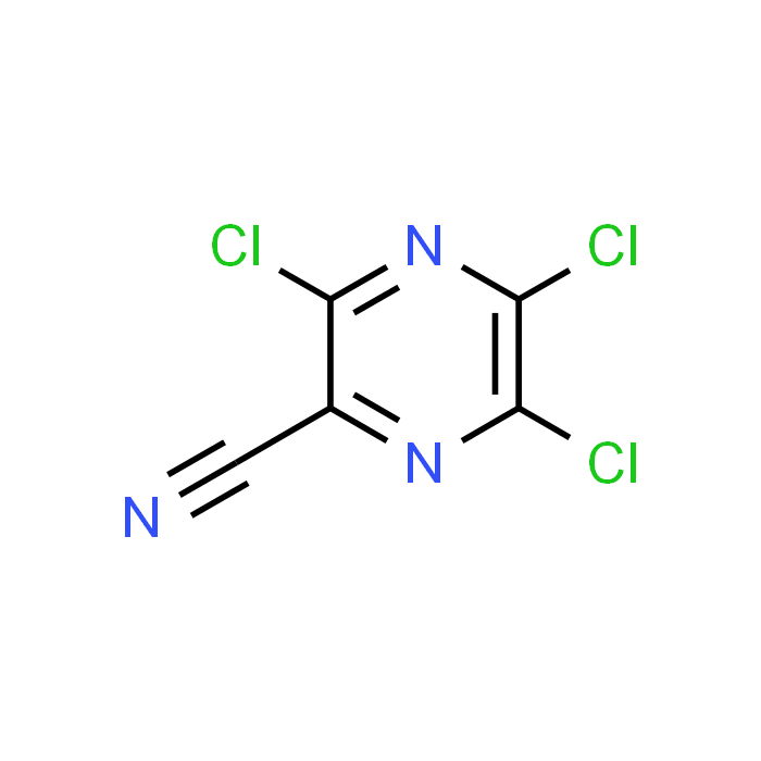 3,5,6-Trichloropyrazine-2-carbonitrile