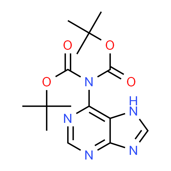 tert-Butyl N-tert-butoxycarbonyl-N-(7H-purin-6-yl)carbamate