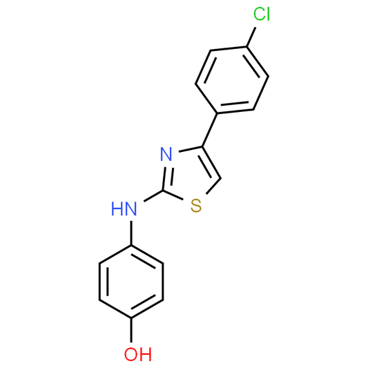 4-((4-(4-Chlorophenyl)thiazol-2-yl)amino)phenol