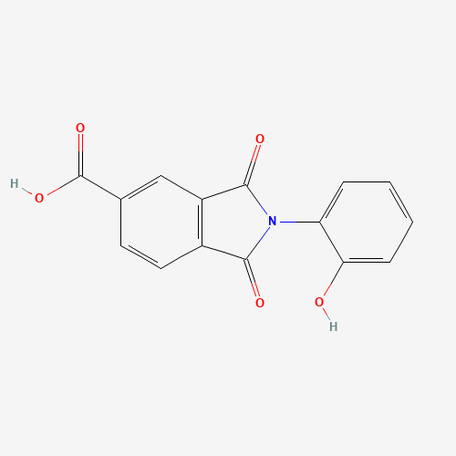 2-(2-Hydroxyphenyl)-1,3-dioxoisoindoline-5-carboxylic acid