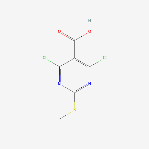 4,6-Dichloro-2-(methylthio)pyrimidine-5-carboxylic acid