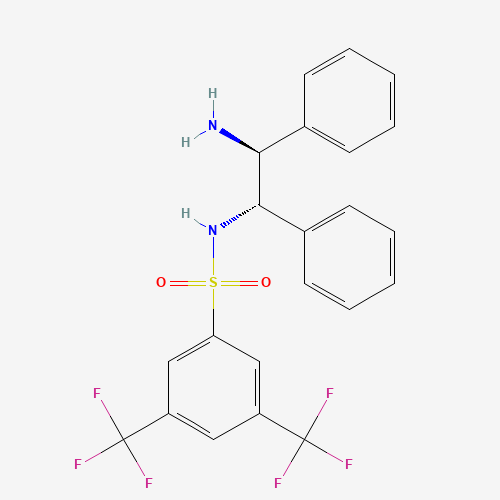 N-((1S,2S)-2-Amino-1,2-diphenylethyl)-3,5-bis(trifluoromethyl)benzenesulfonamide