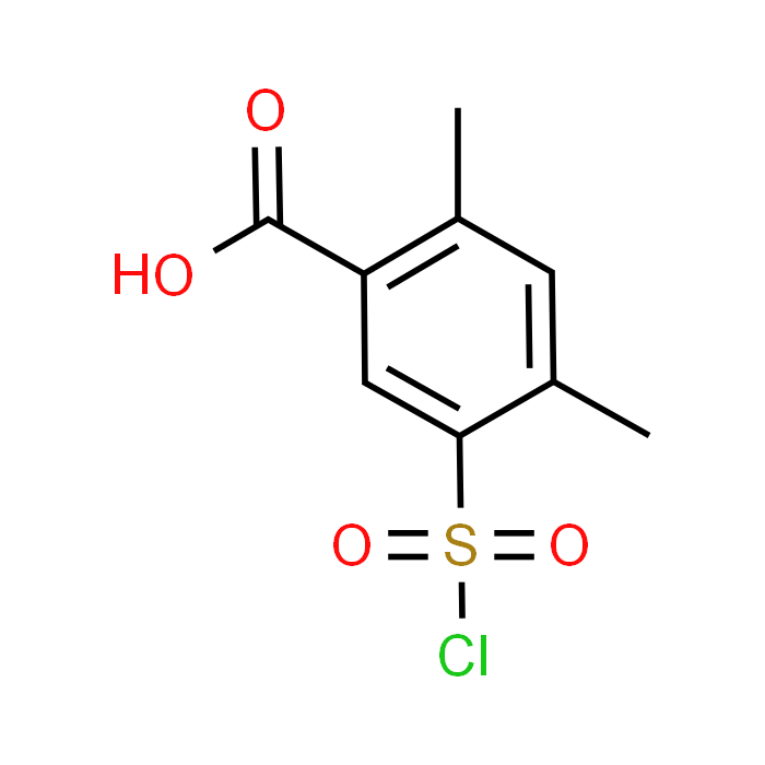 5-(Chlorosulfonyl)-2,4-dimethylbenzoic acid