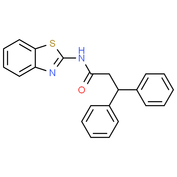 N-(Benzo[d]thiazol-2-yl)-3,3-diphenylpropanamide