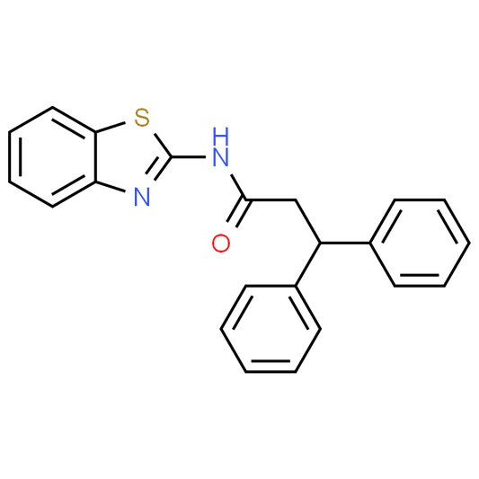 N-(Benzo[d]thiazol-2-yl)-3,3-diphenylpropanamide
