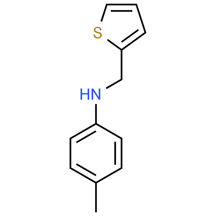 4-Methyl-N-(thiophen-2-ylmethyl)aniline