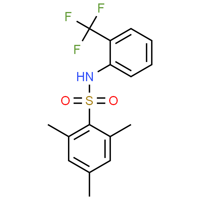 2,4,6-Trimethyl-N-(2-(trifluoromethyl)phenyl)benzenesulfonamide