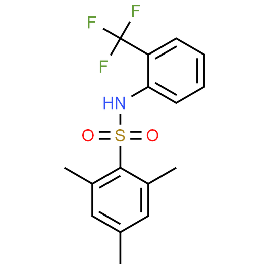 2,4,6-Trimethyl-N-(2-(trifluoromethyl)phenyl)benzenesulfonamide