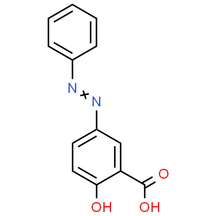 2-Hydroxy-5-(phenyldiazenyl)benzoic acid