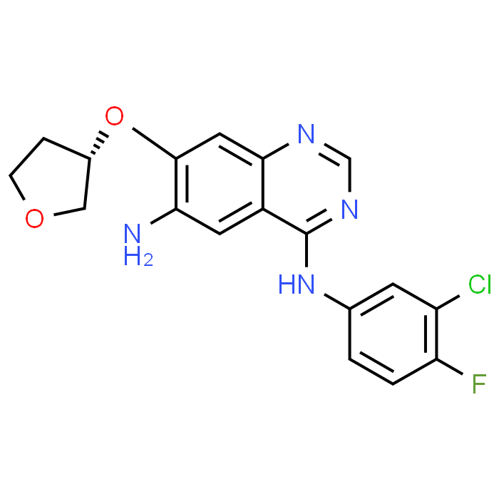 (S)-N4-(3-Chloro-4-fluorophenyl)-7-((tetrahydrofuran-3-yl)oxy)quinazoline-4,6-diamine