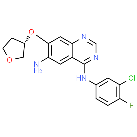 (S)-N4-(3-Chloro-4-fluorophenyl)-7-((tetrahydrofuran-3-yl)oxy)quinazoline-4,6-diamine