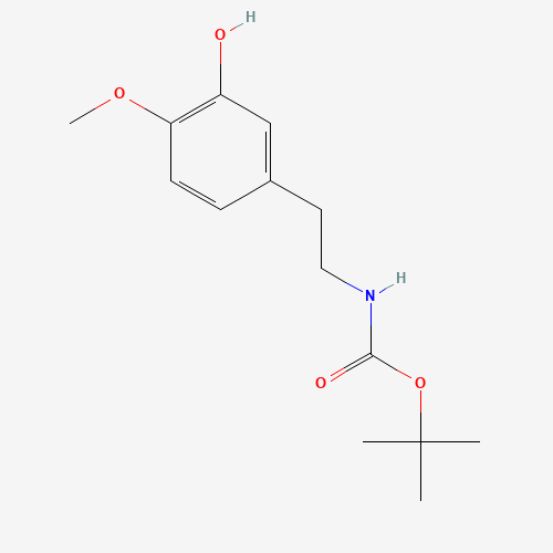 tert-Butyl (3-hydroxy-4-methoxyphenethyl)carbamate
