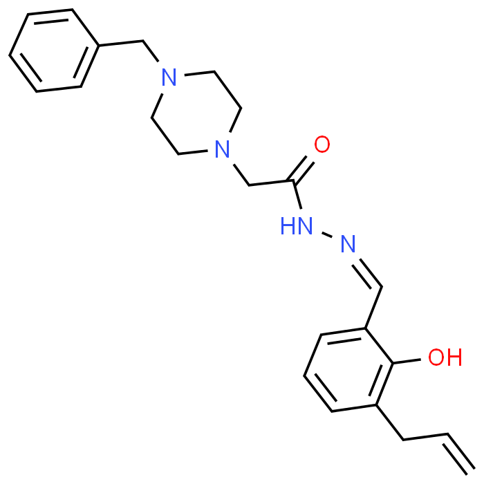 N'-(3-Allyl-2-hydroxybenzylidene)-2-(4-benzylpiperazin-1-yl)acetohydrazide